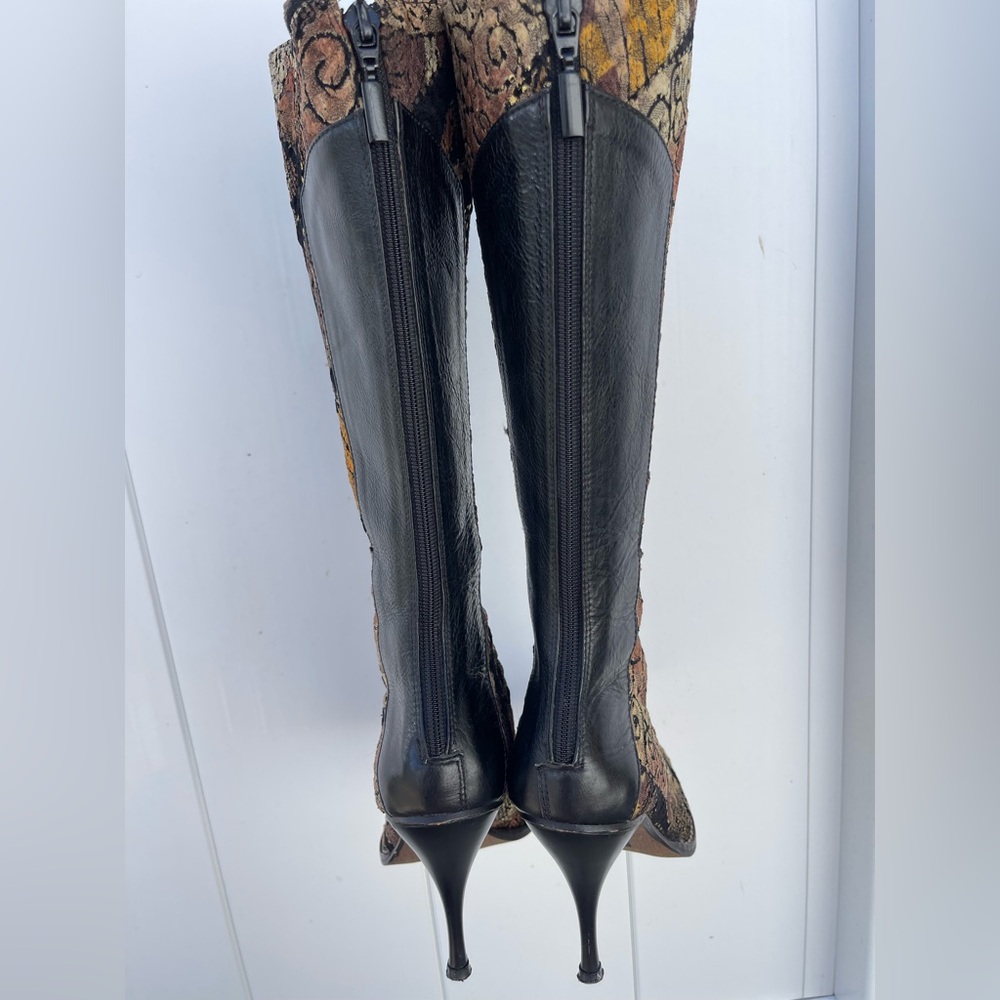 SOLD Viguevanos Italian Vintage Rare Boots EU 35 US Size 5/5 1/2 - Picture 7 of 15